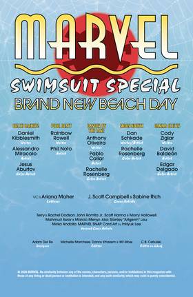 Read Marvel Swimsuit Special: Brand New Beach Day (2026)  1 Page 3 in English