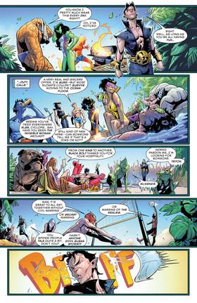 Read Marvel Swimsuit Special: Brand New Beach Day (2026)  1 Page 7 in English