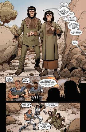 Read Predator Vs. The Planet Of The Apes (2026)  1 Page 7 in English