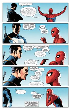 Read Punisher Vs. Spider-Man (2026)  1 Page 8 in English