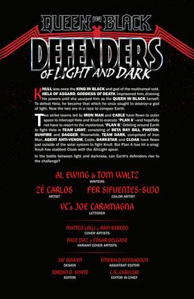 Read Queen In Black: Defenders Of Light And Dark (2026)  2 Page 2 in English