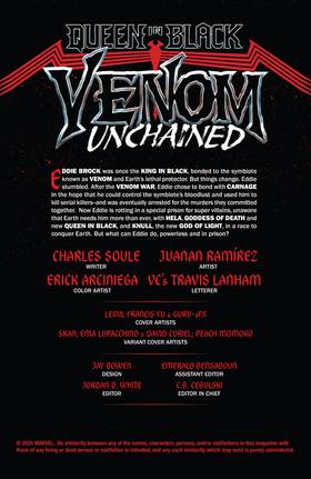 Read Queen In Black: Venom Unchained (2026)  1 Page 3 in English