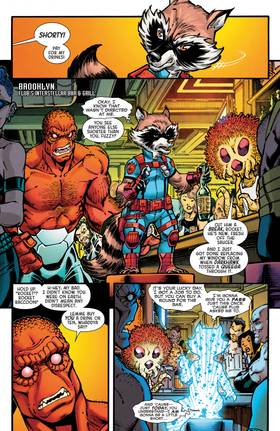 Read Rocket Raccoon: Rocket Rewind (2026)  1 Page 4 in English