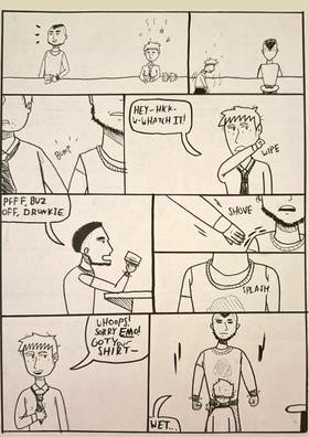 Read Bar Fight  1 Page 1 in English