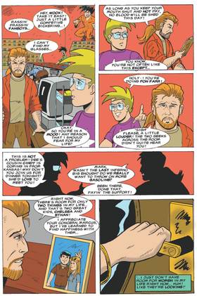 Read THE ACTUAL, SEMI-TRUE ADVENTURES OF MARK AND DEE   1 Page 10 in English