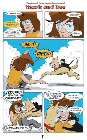 Read THE ACTUAL, SEMI-TRUE ADVENTURES OF MARK AND DEE   3 Page 9 in English