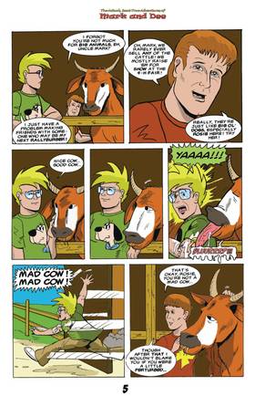 Read THE ACTUAL, SEMI-TRUE ADVENTURES OF MARK AND DEE   4 Page 7 in English