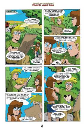 Read THE ACTUAL, SEMI-TRUE ADVENTURES OF MARK AND DEE   4 Page 8 in English