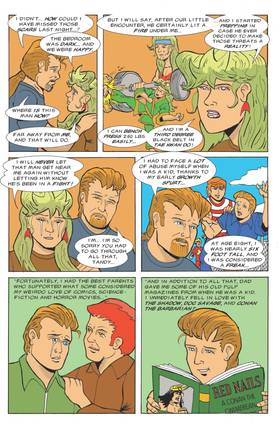 Read THE ACTUAL, SEMI-TRUE ADVENTURES OF MARK AND DEE   5 Page 9 in English