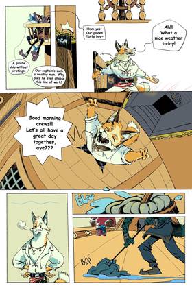 Read Silly Furry One-Page  7 Page 3 in English