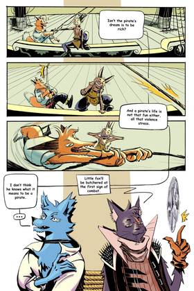 Read Silly Furry One-Page  7 Page 5 in English