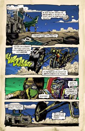 Read CURVES AND BULLETS ANTHOLOGY BOOK 1 "A DETOUR INTO DEATH"  2 Page 3 in English