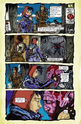 Read CURVES AND BULLETS ANTHOLOGY BOOK 1 "A DETOUR INTO DEATH"  2 Page 4 in English