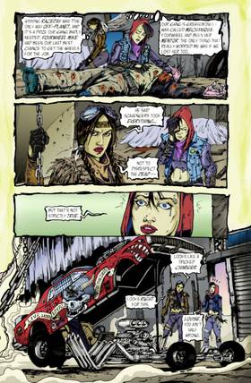Read CURVES AND BULLETS ANTHOLOGY BOOK 1 "A DETOUR INTO DEATH"  2 Page 5 in English