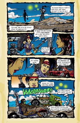 Read CURVES AND BULLETS ANTHOLOGY BOOK 1 "A DETOUR INTO DEATH"  2 Page 6 in English