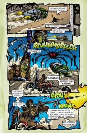 Read CURVES AND BULLETS ANTHOLOGY BOOK 1 "A DETOUR INTO DEATH"  2 Page 7 in English