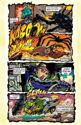 Read CURVES AND BULLETS ANTHOLOGY BOOK 1 "A DETOUR INTO DEATH"  2 Page 8 in English
