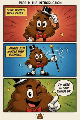 Read Mr Poo Poo  1 Page 3 in English