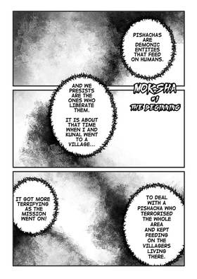 Read Moksha: The short story  1 Page 2 in English