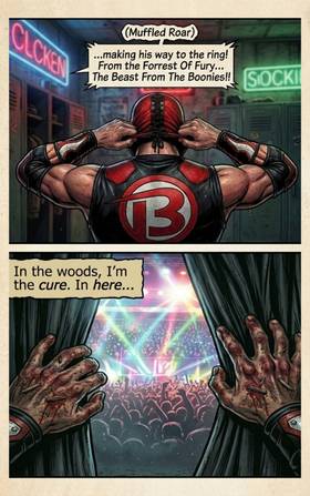 Read The Beast From The Boonies: Comic Book Adventures   1 Page 9 in English