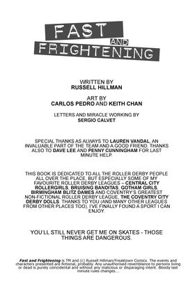 Read Fast and Frightening - A Comic About Roller Derby  1 Page 3 in English