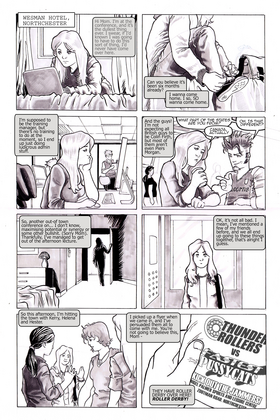 Read Fast and Frightening - A Comic About Roller Derby  1 Page 6 in English