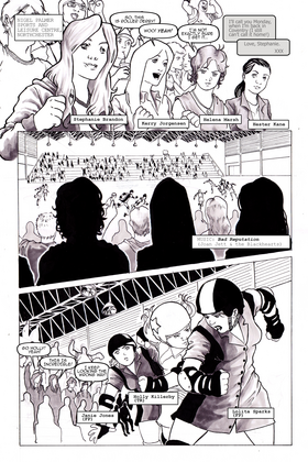 Read Fast and Frightening - A Comic About Roller Derby  1 Page 7 in English