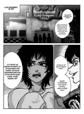 Read Five nights at freddy's: Odd Look   1 Page 2 in Brazilian Portuguese
