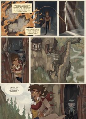Read (Prologue) The Raven and the Runaway - Library of the Lost  1 Page 1 in English