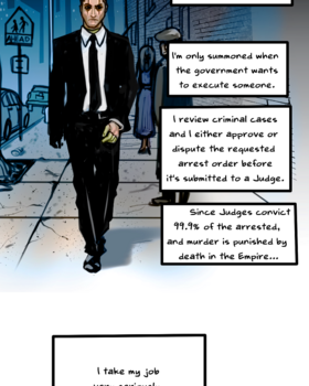 Read MORTAL ADVOCATE  1 Page 9 in English