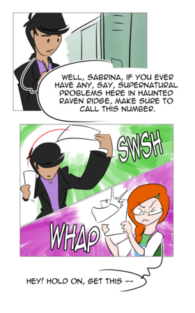 Read Sabrina and the Gravekeeper  2 Page 8 in English