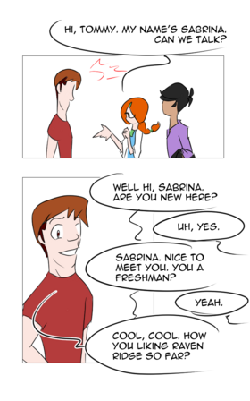Read Sabrina and the Gravekeeper  9 Page 4 in English