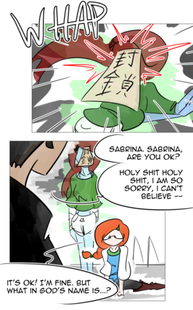 Read Sabrina and the Gravekeeper  14 Page 6 in English