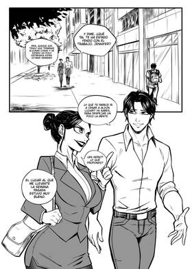 Read SHE-HULK Fan manga One-shot.  1 Page 4 in Spanish
