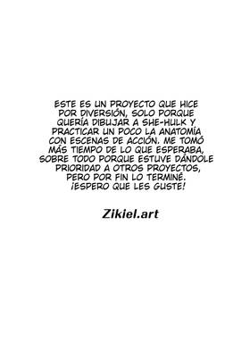 Read SHE-HULK Fan manga One-shot.  1 Page 2 in Spanish