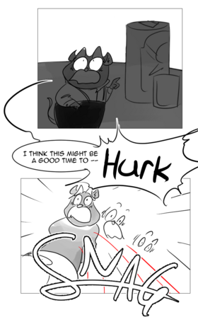 Read Mickey Smokes the Moon  5 Page 9 in English