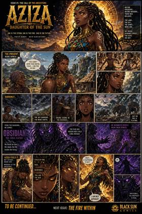 Read AZIZA "Daughter of the sun"  1 Page 1 in English
