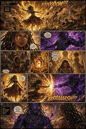 Read AZIZA "Daughter of the sun"  1 Page 2 in English