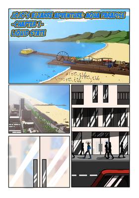 Read JJBA: Aqua Paradise  1 Page 10 in English