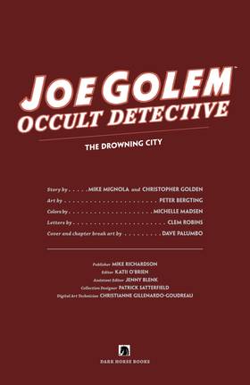 Read Joe Golem: Occult Detective  3 Page 7 in English