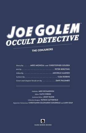 Read Joe Golem: Occult Detective  4 Page 5 in English