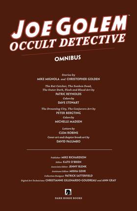 Read Joe Golem: Occult Detective  1 Page 7 in English