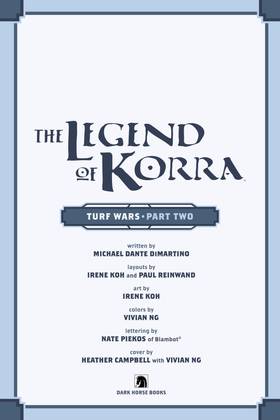 Read The Legend of Korra  4 Page 5 in English