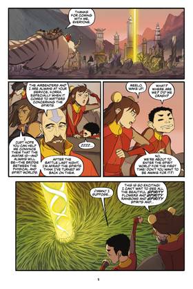 Read The Legend of Korra  4 Page 7 in English