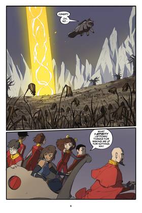 Read The Legend of Korra  4 Page 8 in English