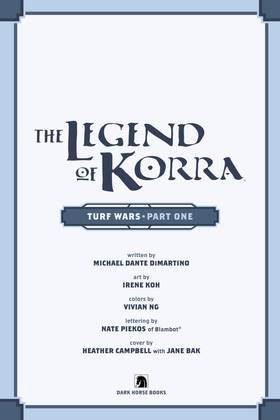 Read The Legend of Korra  3 Page 5 in English
