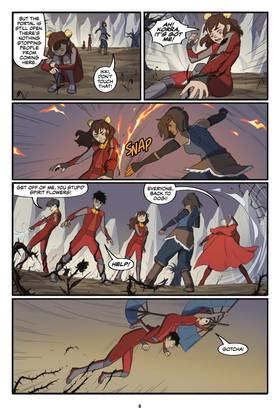 Read The Legend of Korra  4 Page 10 in English