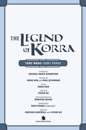 Read The Legend of Korra  5 Page 5 in English