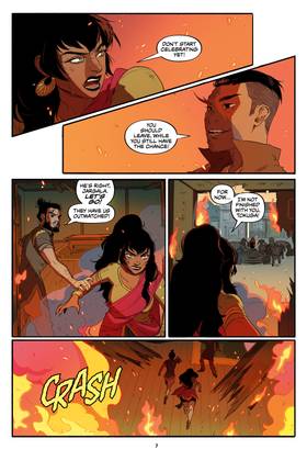 Read The Legend of Korra  5 Page 9 in English