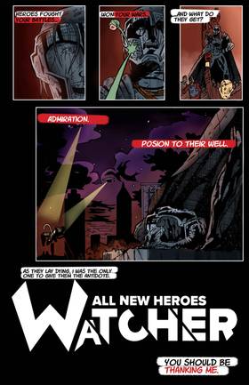 Read All New Heroes: Watcher  1 Page 6 in English
